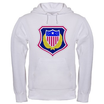 ags - A01 - 03 - DUI - Adjutant General School Hooded Sweatshirt - Click Image to Close