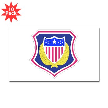 ags - M01 - 01 - DUI - Adjutant General School Sticker (Rectangle 10 pk) - Click Image to Close