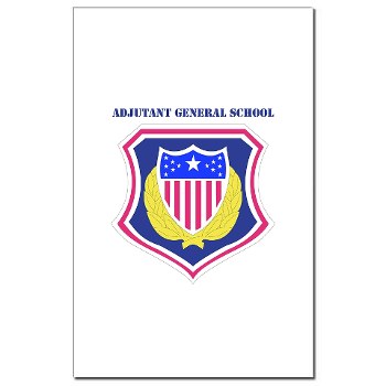 ags - M01 - 02 - DUI - Adjutant General School with Text Mini Poster Print