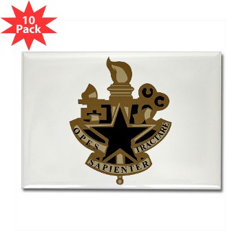 almc - M01 - 01 - DUI - Army Logistics Management College - Rectangle Magnet (10 pack) - Click Image to Close