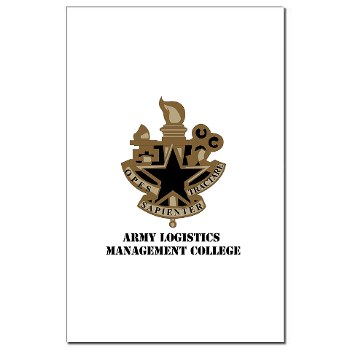 almc - M01 - 02 - DUI - Army Logistics Management College with Text - Mini Poster Print