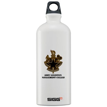 almc - M01 - 03 - DUI - Army Logistics Management College with Text - Sigg Water Bottle 1.0L