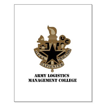 almc - M01 - 02 - DUI - Army Logistics Management College with Text - Small Poster