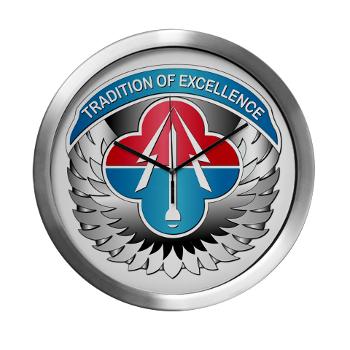 AMLCMC - M01 - 03 - Aviation and Missile Life Cycle Management Command - Modern Wall Clock - Click Image to Close