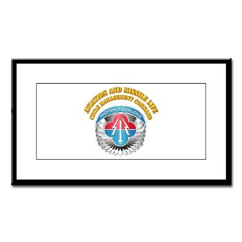 AMLCMC - M01 - 02 - Aviation and Missile Life Cycle Management Command with Text - Small Framed Print