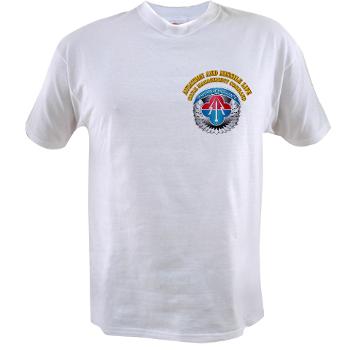 AMLCMC - A01 - 04 - Aviation and Missile Life Cycle Management Command with Text - Value T-shirt