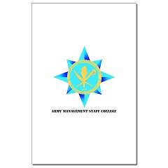 amsc - M01 - 02 - DUI - Army Management Staff College with text - Mini Poster Print