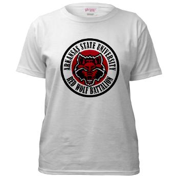 arksun - A01 - 04 - SSI - ROTC - Arkansas State University - Women's T-Shirt