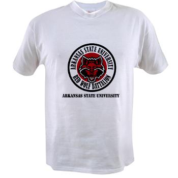 arksun - A01 - 04 - SSI - ROTC - Arkansas State University with Text - Value T-shirt
