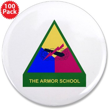 armorschool - M01 - 01 - DUI - Armor Center/School 3.5" Button (100 pack)