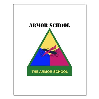 armorschool - M01 - 02 - DUI - Armor Center/School with Text Small Poster