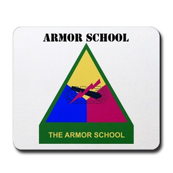 armorschool - M01 - 03 - DUI - Armor Center/School with Text Mousepad
