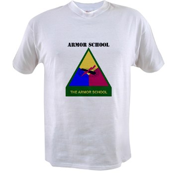 armorschool - A01 - 04 - DUI - Armor Center/School with Text Value T-Shirt