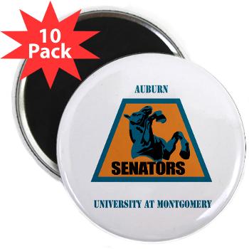 aum - M01 - 01 - SSI - ROTC - Aum with Text - 2.25" Magnet (10 pack) - Click Image to Close
