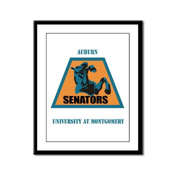 aum - M01 - 02 - SSI - ROTC - Aum with Text - Framed Panel Print - Click Image to Close
