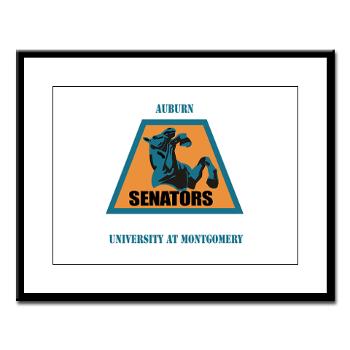 aum - M01 - 02 - SSI - ROTC - Aum with Text - Large Framed Print