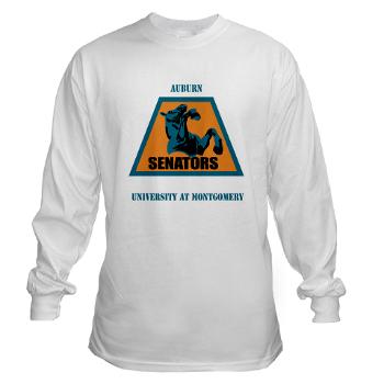 aum - A01 - 03 - SSI - ROTC - Aum with Text - Long Sleeve T-Shirt