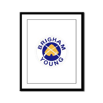 byu - M01 - 02 - SSI - ROTC - Brigham Young University - Framed Panel Print