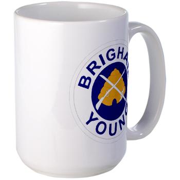 byu - M01 - 03 - SSI - ROTC - Brigham Young University - Large Mug