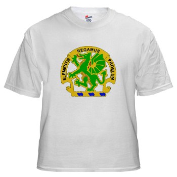 cbrns - A01 - 04 - DUI - Chemical School - White T-Shirt