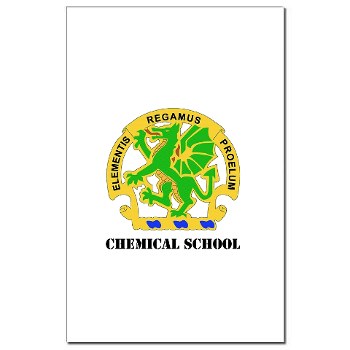 cbrns - M01 - 02 - DUI - Chemical School with Text - Mini Poster Print - Click Image to Close
