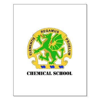 cbrns - M01 - 02 - DUI - Chemical School with Text - Small Poster