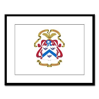 cgsc - M01 - 02 - DUI - Command and General Staff College Large Framed Print