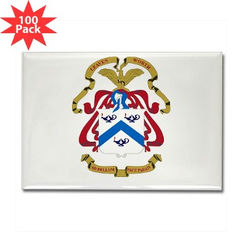 cgsc - M01 - 01 - DUI - Command and General Staff College Rectangle Magnet (100 pack) - Click Image to Close