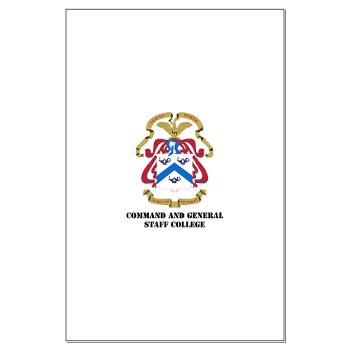 cgsc - M01 - 02 - DUI - Command and General Staff College with Text Large Poster - Click Image to Close