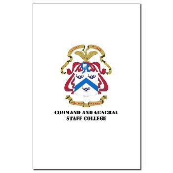 cgsc - M01 - 02 - DUI - Command and General Staff College with Text Mini Poster Print - Click Image to Close