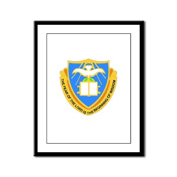 chaplainschool - M01 - 02 - DUI - Chaplain School - Framed Panel Print