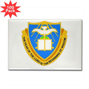 chaplainschool - M01 - 01 - DUI - Chaplain School - Rectangle Magnet (100 pack)