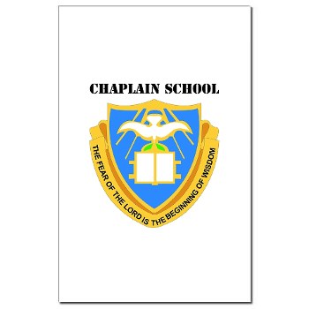 chaplainschool - M01 - 02 - DUI - Chaplain School with Text - Mini Poster Print