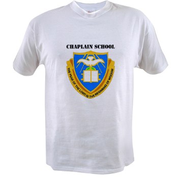 chaplainschool - A01 - 04 - DUI - Chaplain School with Text - Value T-shirt - Click Image to Close