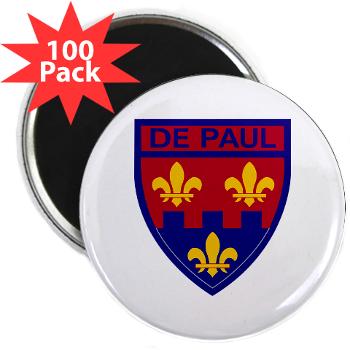 depaul - M01 - 01 - SSI - ROTC - DePaul University - 2.25" Magnet (100 pack)