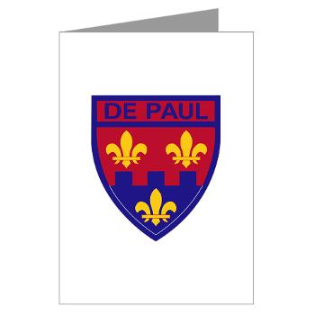 depaul - M01 - 02 - SSI - ROTC - DePaul University - Greeting Cards (Pk of 10) - Click Image to Close