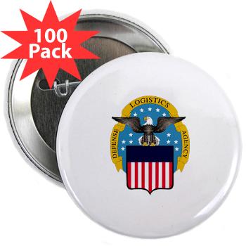 dla - M01 - 01 - Defense Logistics Agency - 2.25" Button (100 pack) - Click Image to Close