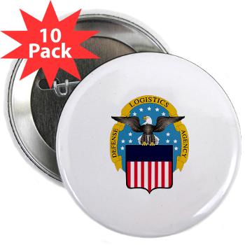 dla - M01 - 01 - Defense Logistics Agency - 2.25" Button (10 pack) - Click Image to Close