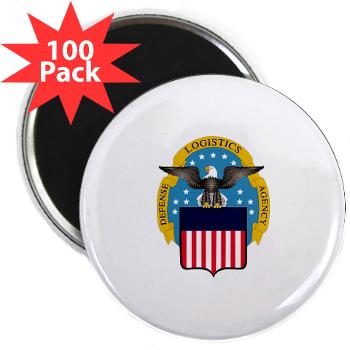 dla - M01 - 01 - Defense Logistics Agency - 2.25" Magnet (100 pack)