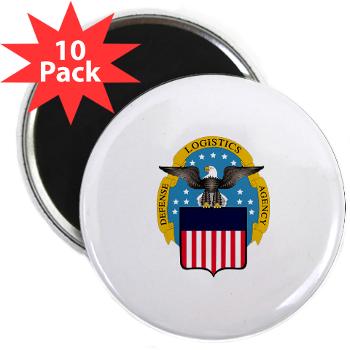 dla - M01 - 01 - Defense Logistics Agency - 2.25" Magnet (10 pack)