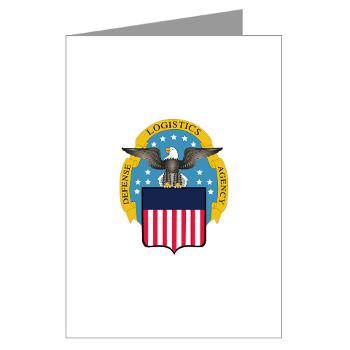dla - M01 - 02 - Defense Logistics Agency - Greeting Cards (Pk of 10) - Click Image to Close