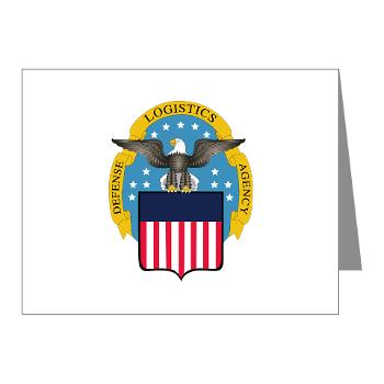 dla - M01 - 02 - Defense Logistics Agency - Note Cards (Pk of 20)