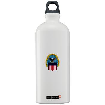 dla - M01 - 03 - Defense Logistics Agency - Sigg Water Bottle 1.0L - Click Image to Close