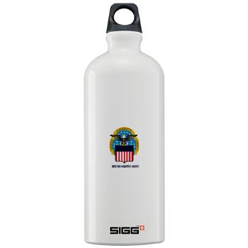 dla - M01 - 03 - Defense Logistics Agency with Text - Sigg Water Bottle 1.0L