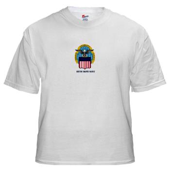 dla - A01 - 04 - Defense Logistics Agency with Text - White t-Shirt