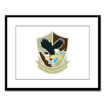 706MIG - M01 - 02 - DUI - 706th Military Intelligence Group - Large Framed Print