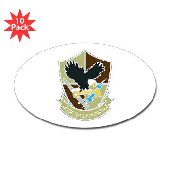 706MIG - M01 - 01 - DUI - 706th Military Intelligence Group - Sticker (Oval 10 pk)