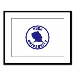 duke - M01 - 02 - SSI - ROTC - Duke University - Large Framed Print - Click Image to Close