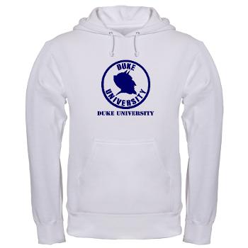 duke - A01 - 03 - SSI - ROTC - Duke University with Text - Hooded Sweatshirt