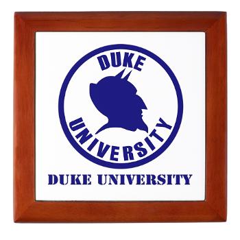duke - M01 - 03 - SSI - ROTC - Duke University with Text - Keepsake Box - Click Image to Close
